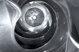 Спиральная система лопастей - симуляция лопастей
